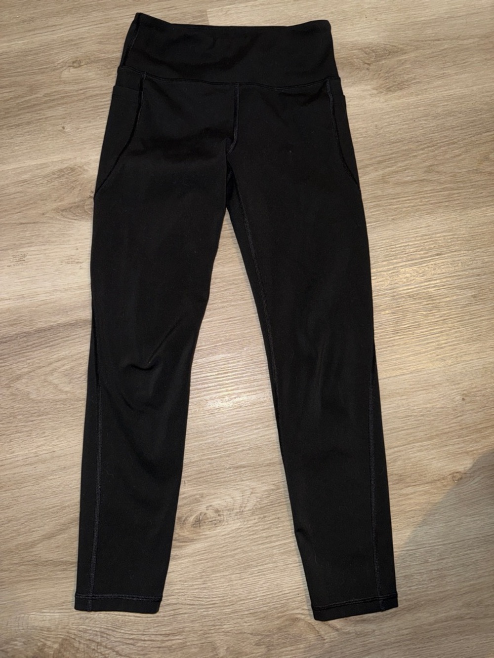 Black High-Waist Athletic Leggings